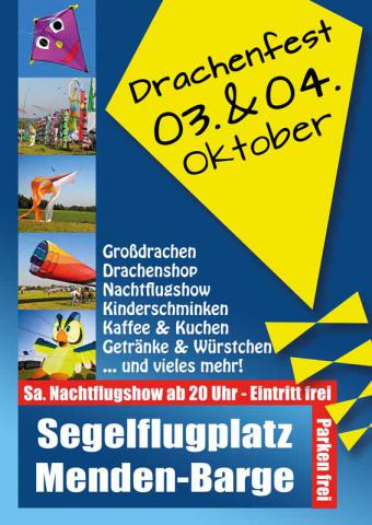 Plakat Drachenfest Menden 2015