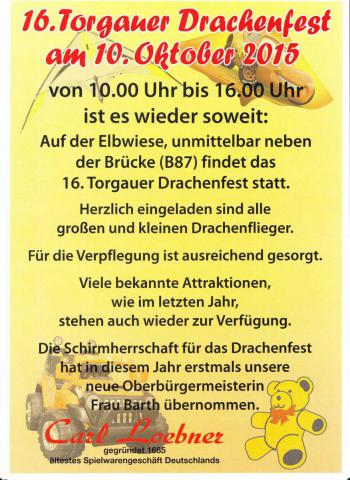 Drachenfest Torgau 2015