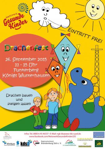 Flyer Drachenfest Königs Wusterhausen